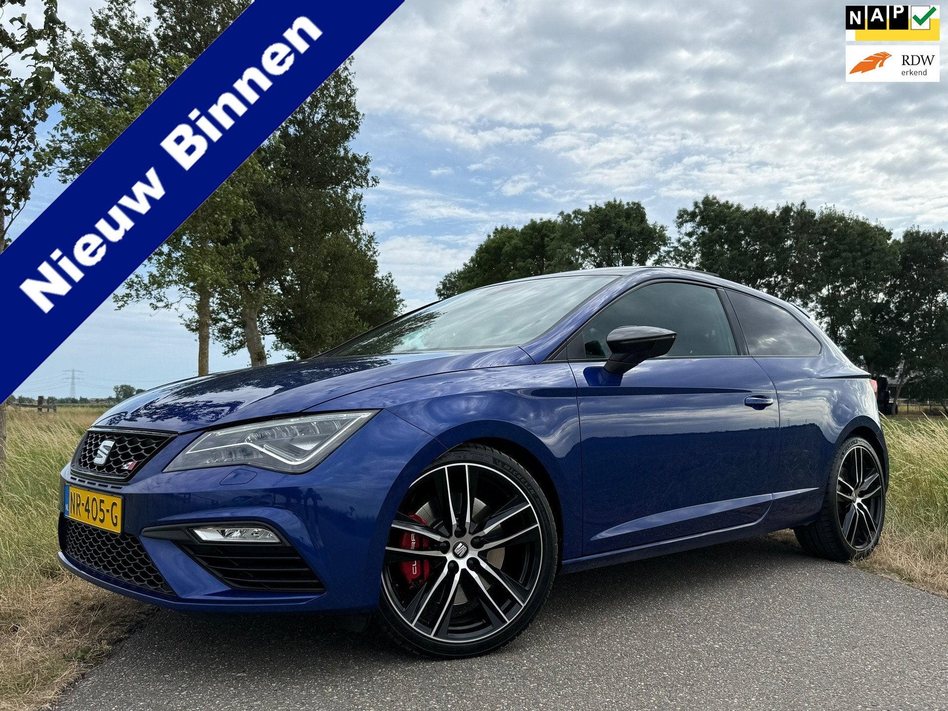 Seat Leon SC 2.0 TSI CUPRA 300 | Panoramadak | Apple CarPlay, Auto's, Voorwielaandrijving, Dealer onderhouden, Gebruikt, 4 cilinders
