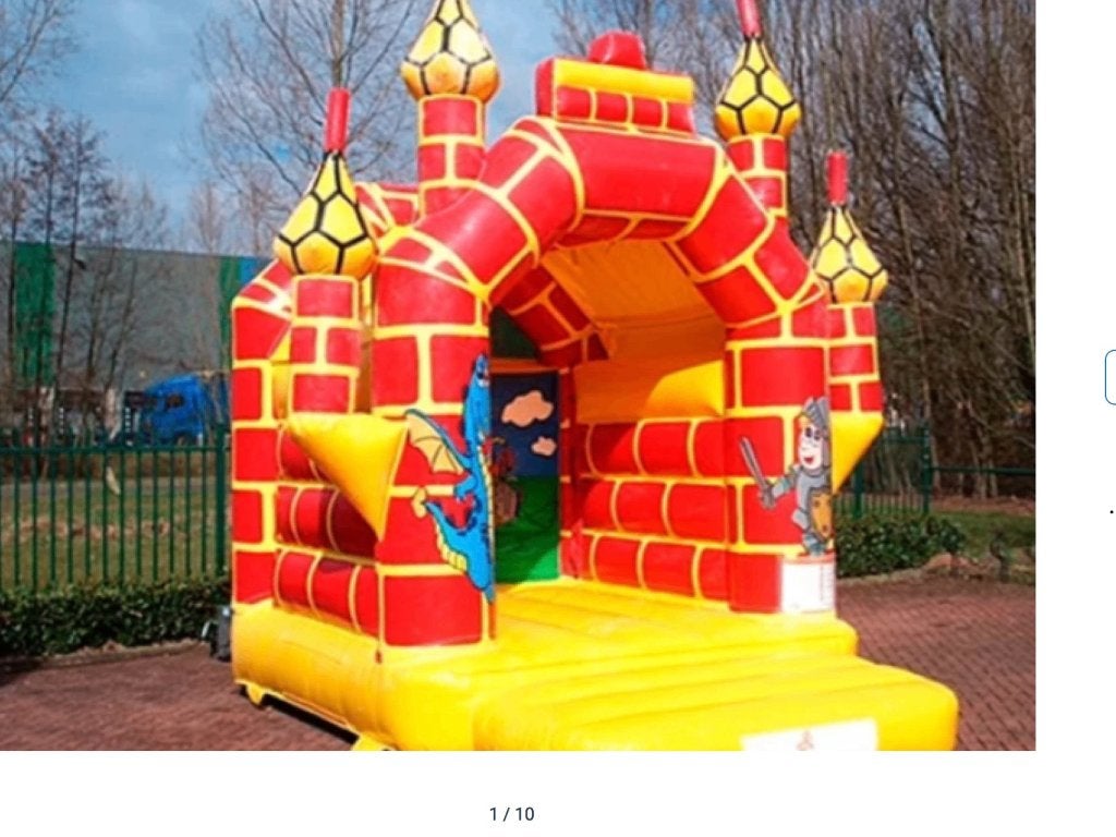 Springkussen, luchtkussen, Ophalen, Gebruikt, Overige