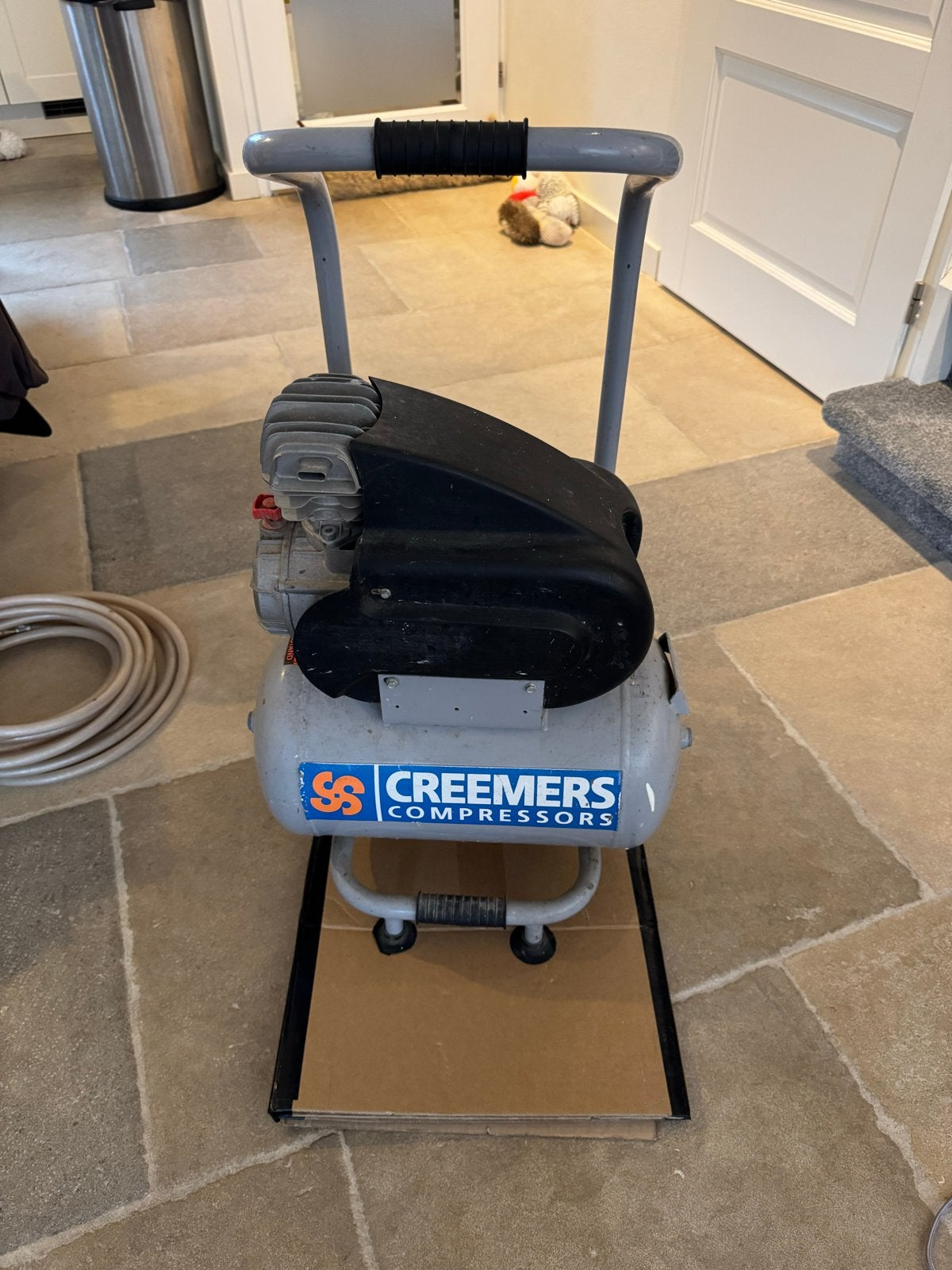 Creemers Luchtcompressor 20L - Max 10 bar, Ophalen, Gebruikt, 6 tot 10 bar, Minder dan 25 liter