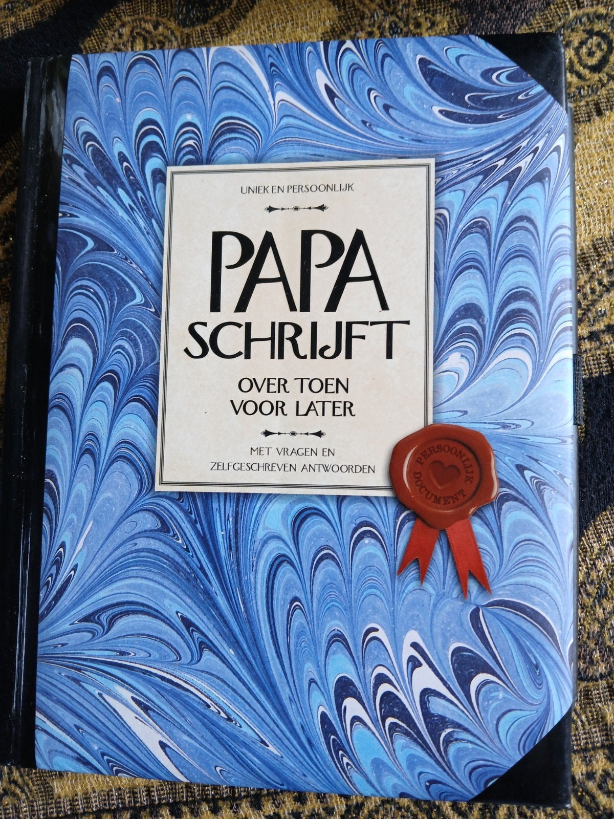 Nieuw  invulboek papa schrijft over toen voor later, Ophalen of Verzenden, Nieuw