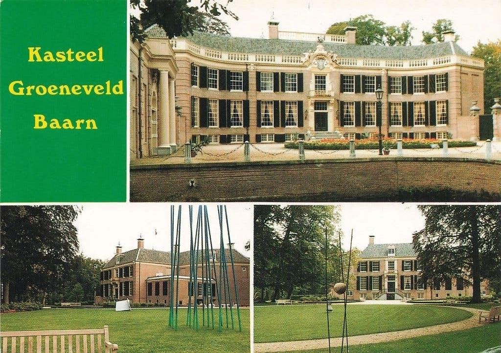 Baarn, Kasteel Groeneveld, Ophalen of Verzenden, 1980 tot heden, Ongelopen, Utrecht
