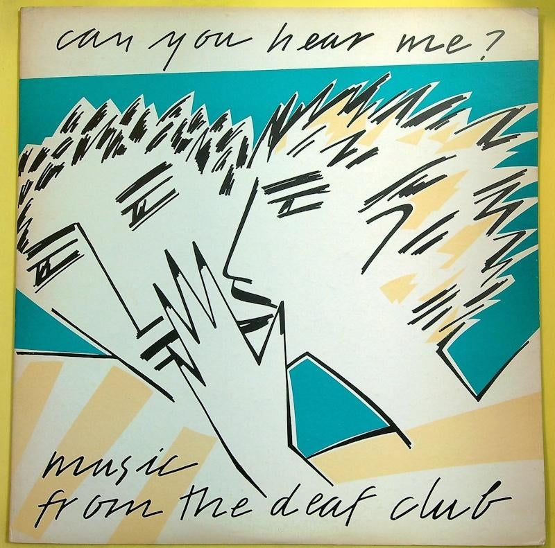 Various CAN YOU HEAR ME? MUSIC FROM THE DEAF CLUB 1980 LP, Ophalen of Verzenden, Zo goed als nieuw, 12 inch, Alternative