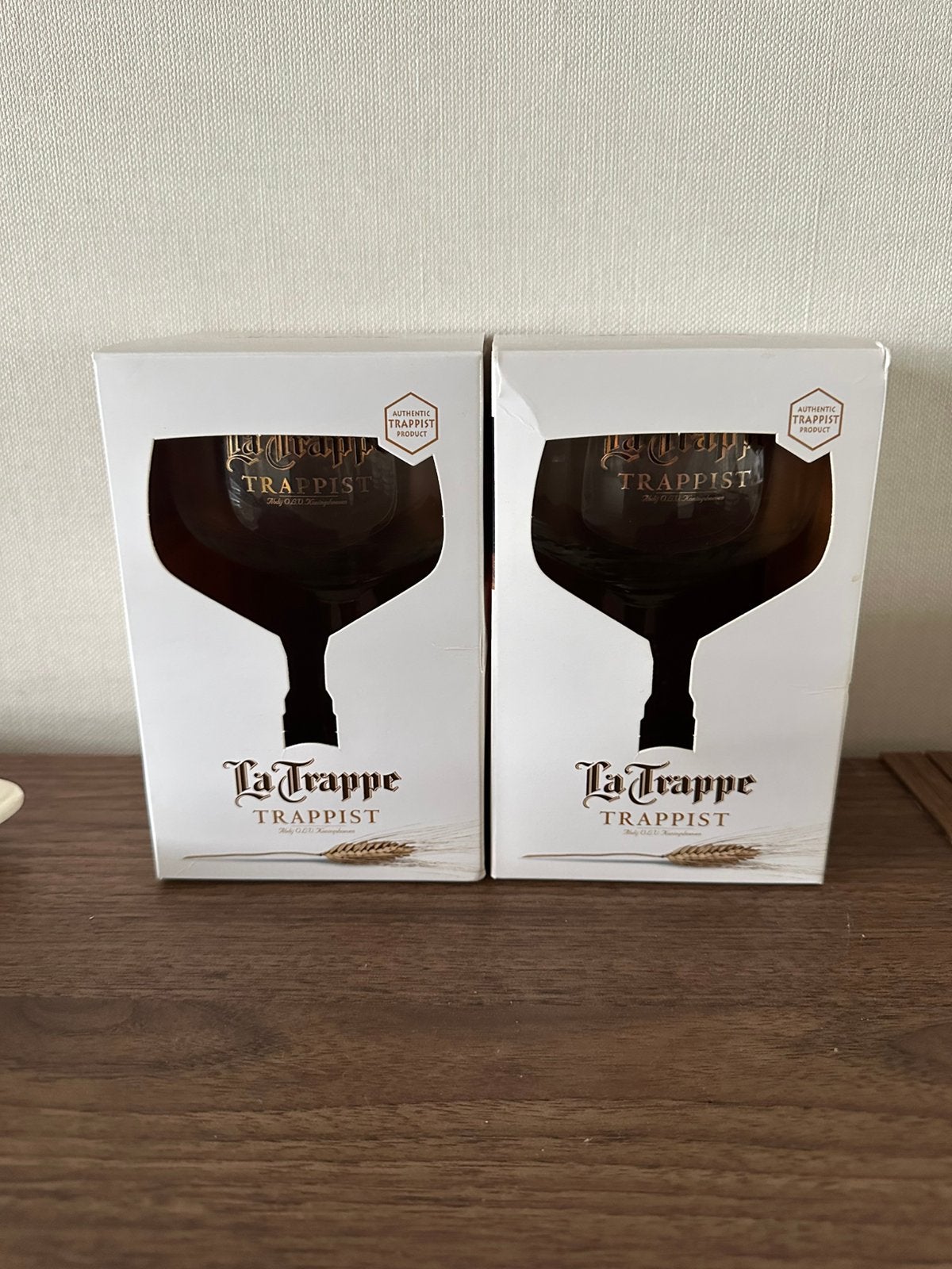 2x La Trappe Glazen Nieuw, Verzamelen, Ophalen of Verzenden, Nieuw, Bierglas
