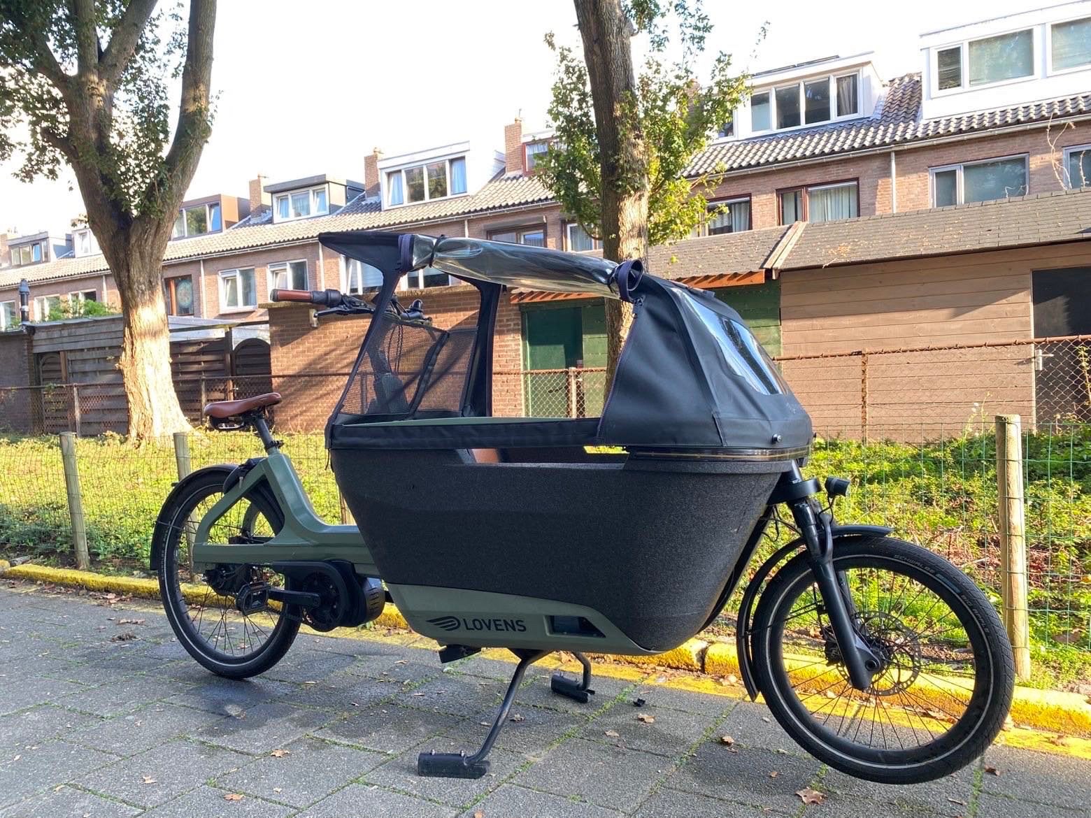 Lovens Explorer S75| 2023| 9500km| Bomvol, Fietsen en Brommers, Ophalen, Zo goed als nieuw, 4 kinderen of meer