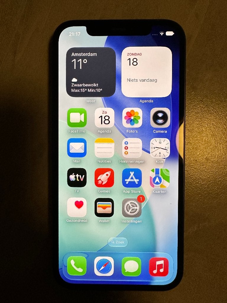 iPhone 12 64GB, Telecommunicatie, Gebruikt, Zwart, 88 %, Ophalen of Verzenden