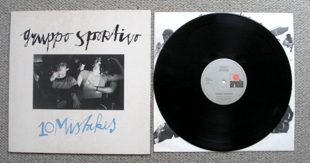 Gruppo Sportivo – 10 Mistakes 10 nrs LP 1977 ZEER MOOI, LP, Ophalen of Verzenden, Zo goed als nieuw, 12 inch