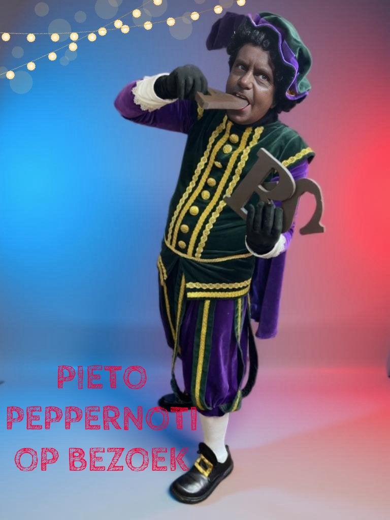PIET OP BEZOEK, Ophalen, Nieuw, Jongen of Meisje