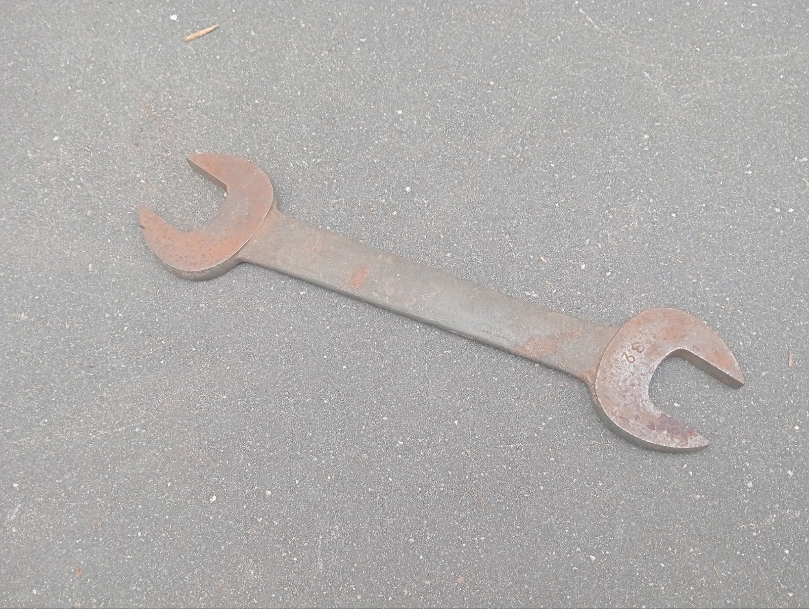 Oude vintage steeksleutel 35 - 39, Antiek en Kunst, Ophalen of Verzenden