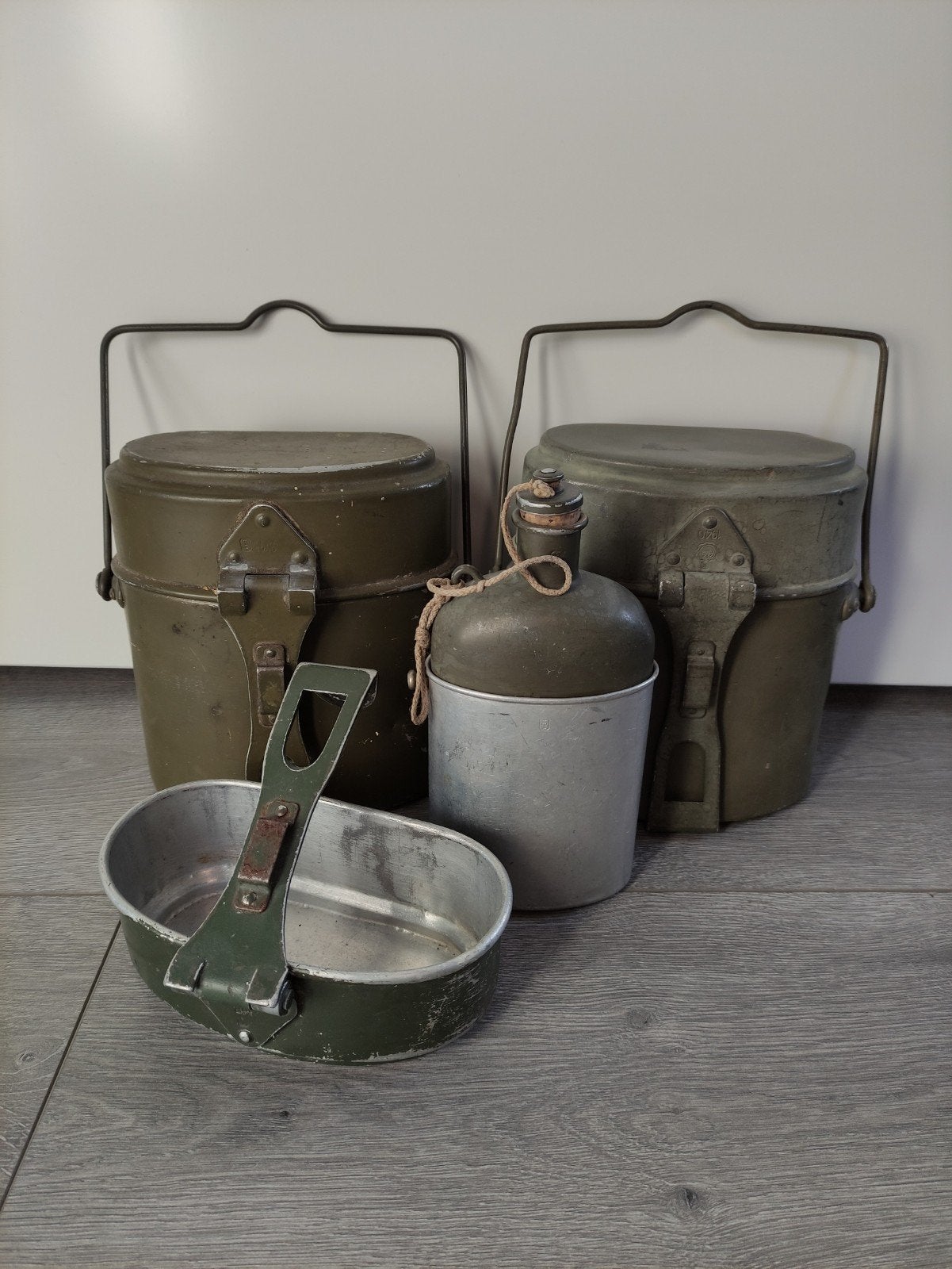 Lot Zwitsers mess equipment WW2, Ophalen of Verzenden