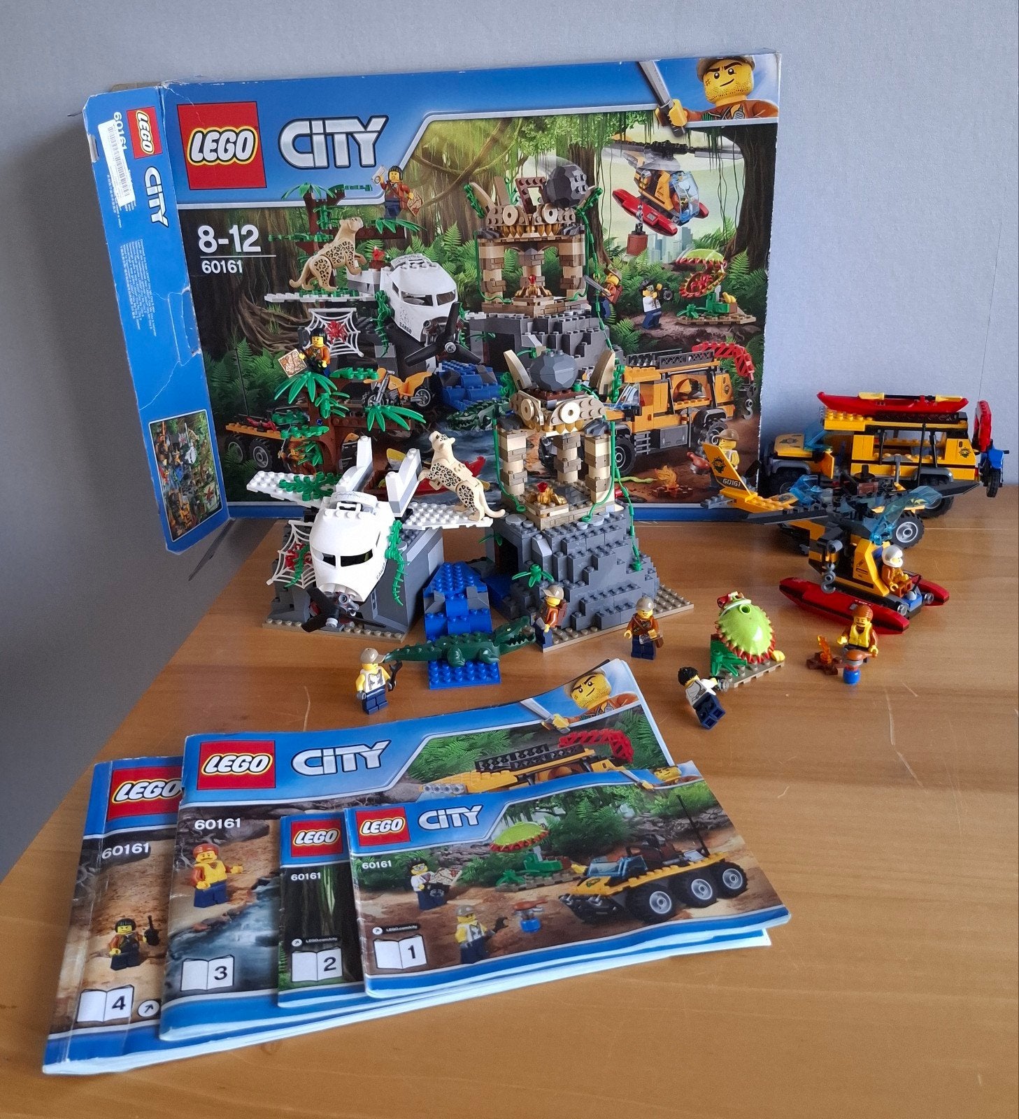 Lego City 60161 Jungle Onderzoeksbasis Compleet, Kinderen en Baby's, Inclusief instructies, Lego, Ophalen of Verzenden, Complete set
