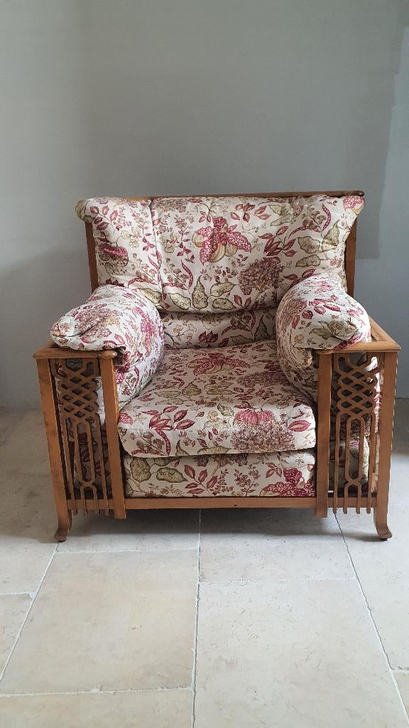 Fauteuil Giorgetti Lotus exclusief, Ophalen, Gebruikt, 75 tot 100 cm, 50 tot 75 cm