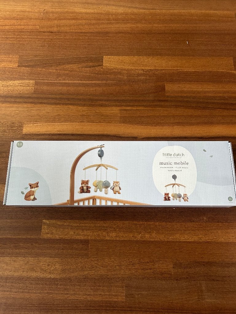 Little dutch - music mobile, Kinderen en Baby's, Ophalen, Zo goed als nieuw, Mobiel, Met geluid