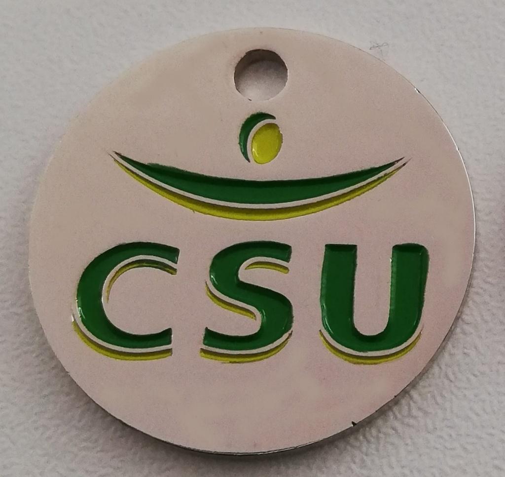 Winkelwagenmuntje CSU Schoonmaakbedrijf Uden, Ophalen of Verzenden