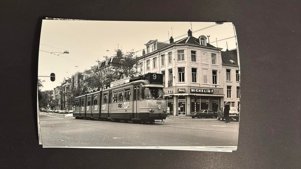Amsterdam Centrum 1980 LIJN 9 op weg naar Watergraafsmeer, Verzenden, Voor 1920, Ongelopen, Noord-Holland