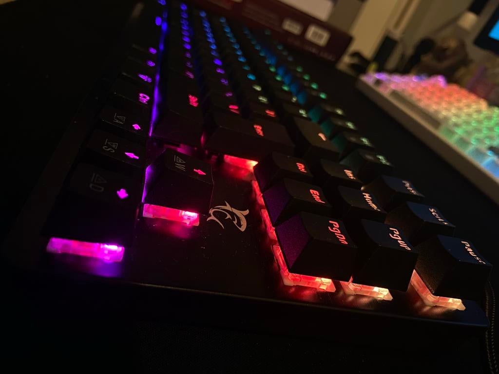 white shark spartan x gaming keyboard, Gaming toetsenbord, Ophalen of Verzenden, Zo goed als nieuw, Qwerty