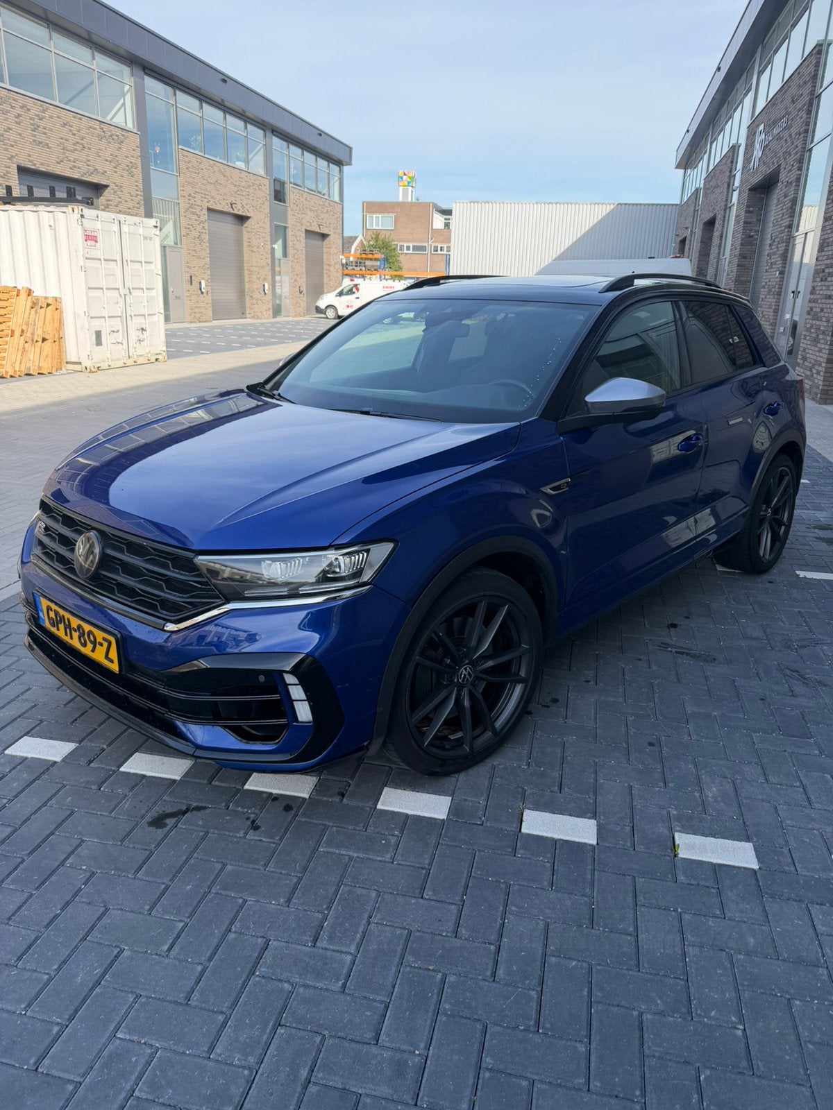 Volkswagen T-Roc 2.0 TSI 300pk 4Motion 7-DSG 2020 Blauw, Auto's, Automaat, Dealer onderhouden, 4 cilinders, 1984 cc