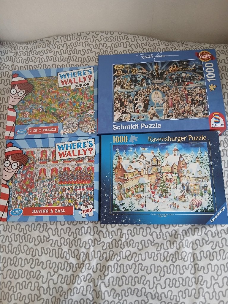 Te koop 20.legpuzzels, Ophalen, Zo goed als nieuw