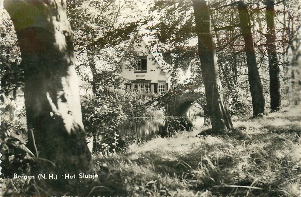 701-024-041 Bergen NH Het Sluisje, Verzenden, Voor 1920, Noord-Holland