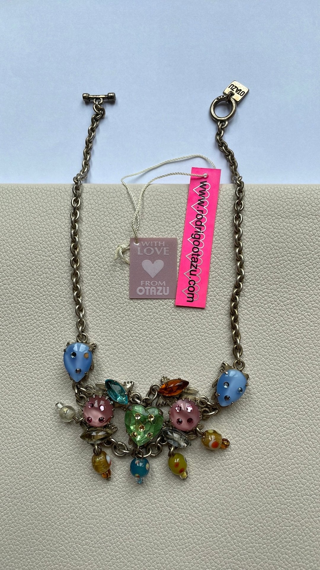 Originele Otazu Halsketting "With Love", Met kristal, Overige materialen, Overige kleuren, Ophalen of Verzenden