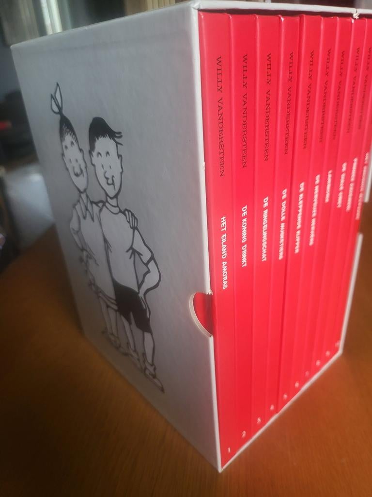 Suske en Wiske Knack Box - 10 Hardcovers - Nieuwstaat, Meerdere stripboeken, Ophalen of Verzenden, Nieuw, Willy Vandersteen