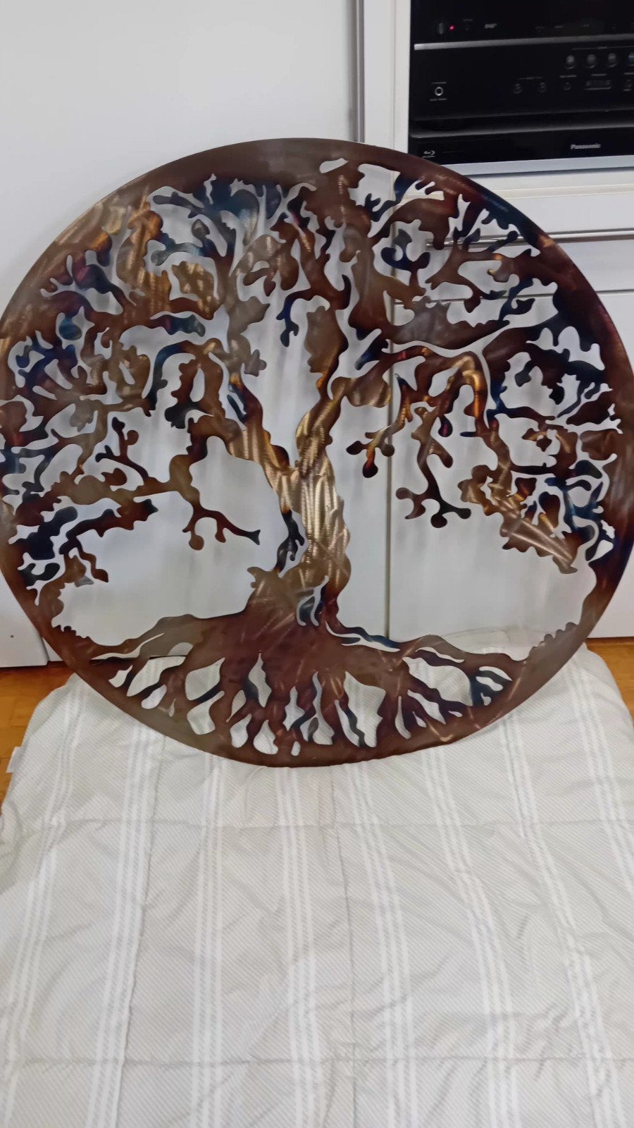 metalen levensboom, Antiek en Kunst, Ophalen