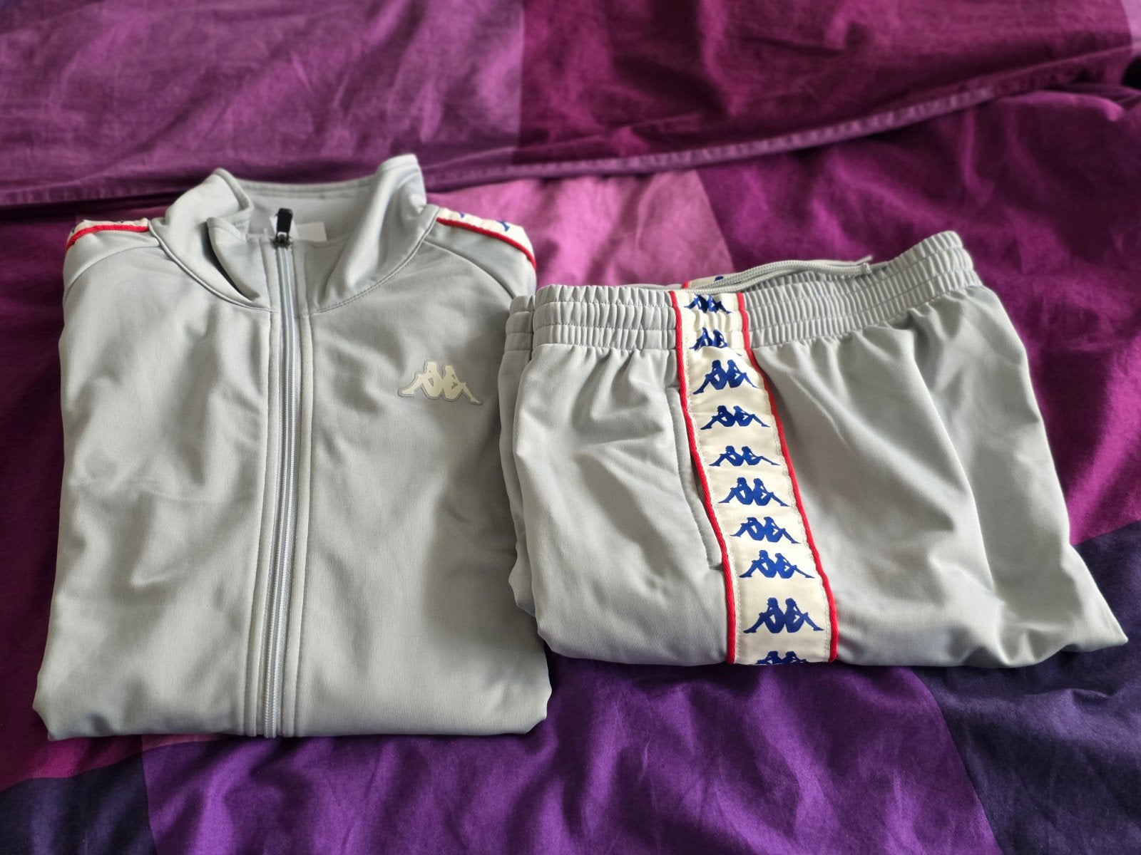 Kappa trainingspak grijs - zo goed als nieuw, Ophalen of Verzenden, Nieuw, Kappa