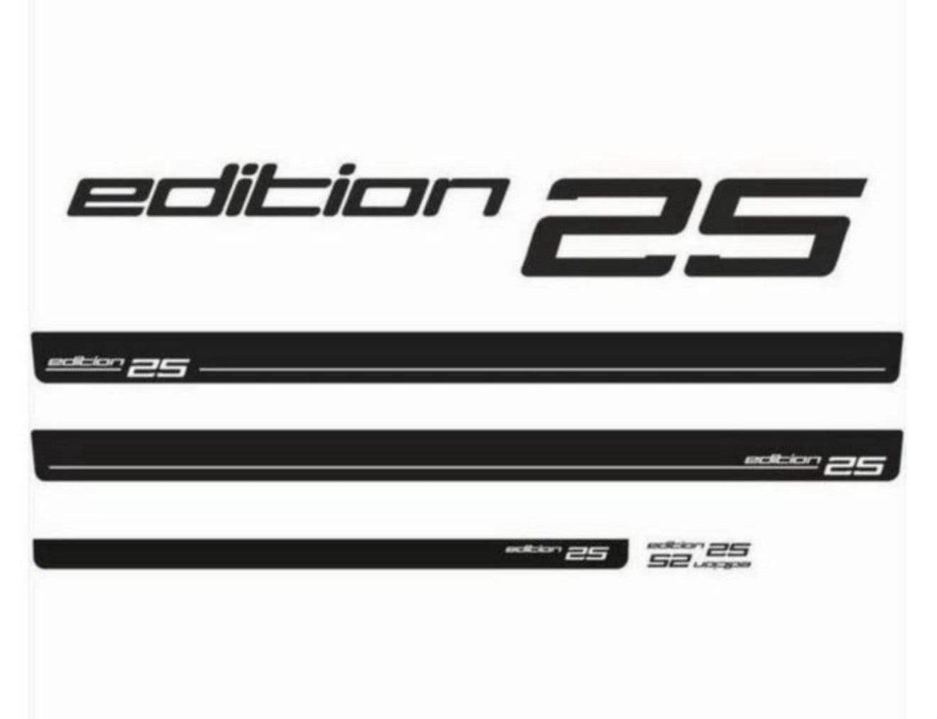 Stickers stickerset Zwart volkswagen t5 multivan edition 25, Ophalen of Verzenden, P, P, P
