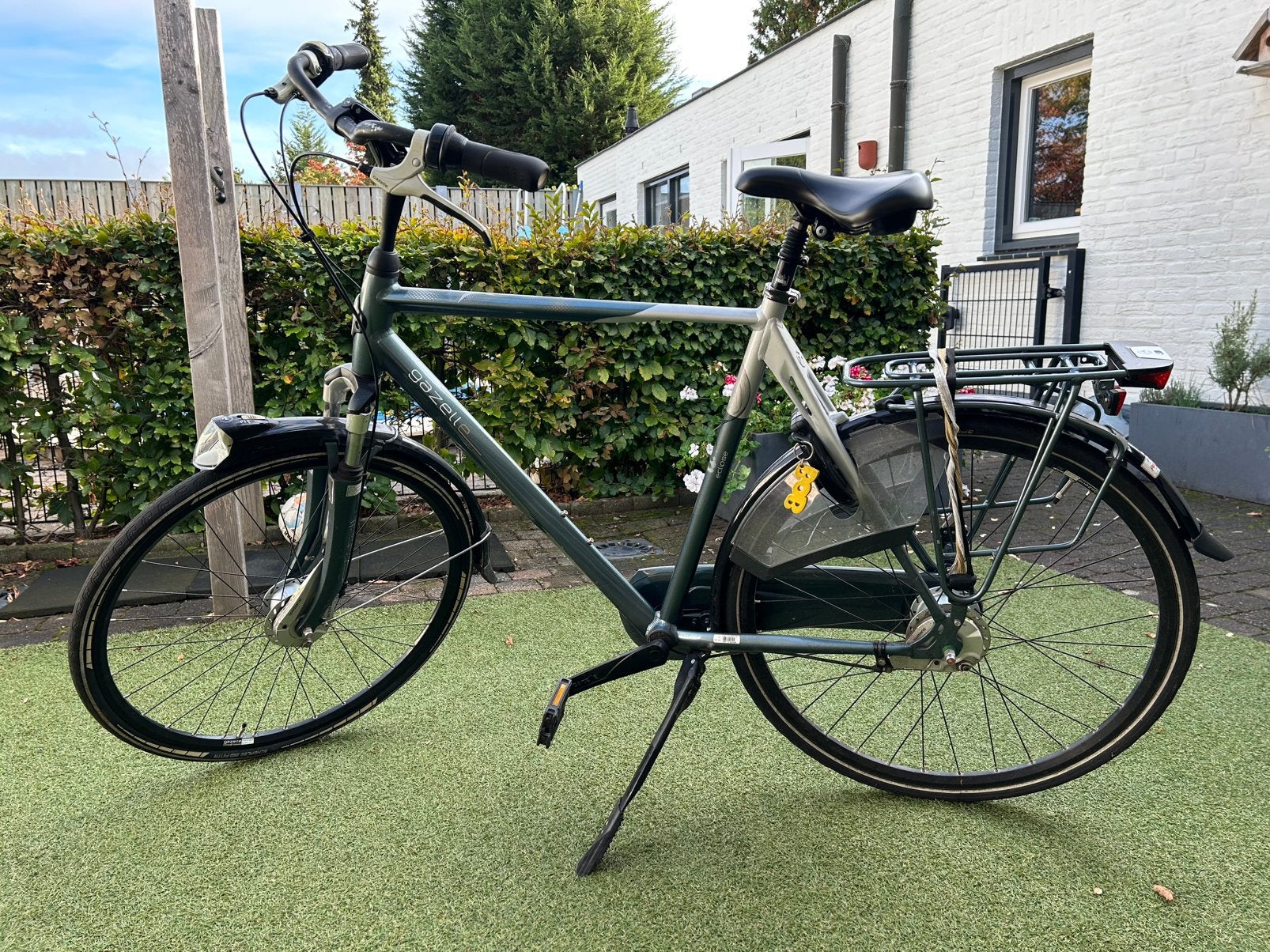 Herenfiets Gazelle Eclipse h61, Ophalen, Gebruikt, Versnellingen, 57 tot 61 cm