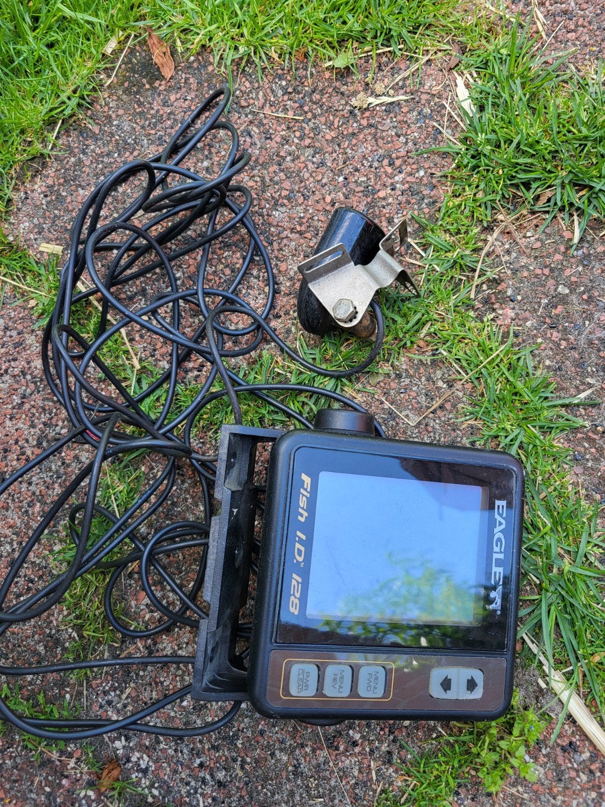 Eagle Fish I.D. 128 Fishfinder met transducer, Watersport en Boten, Ophalen