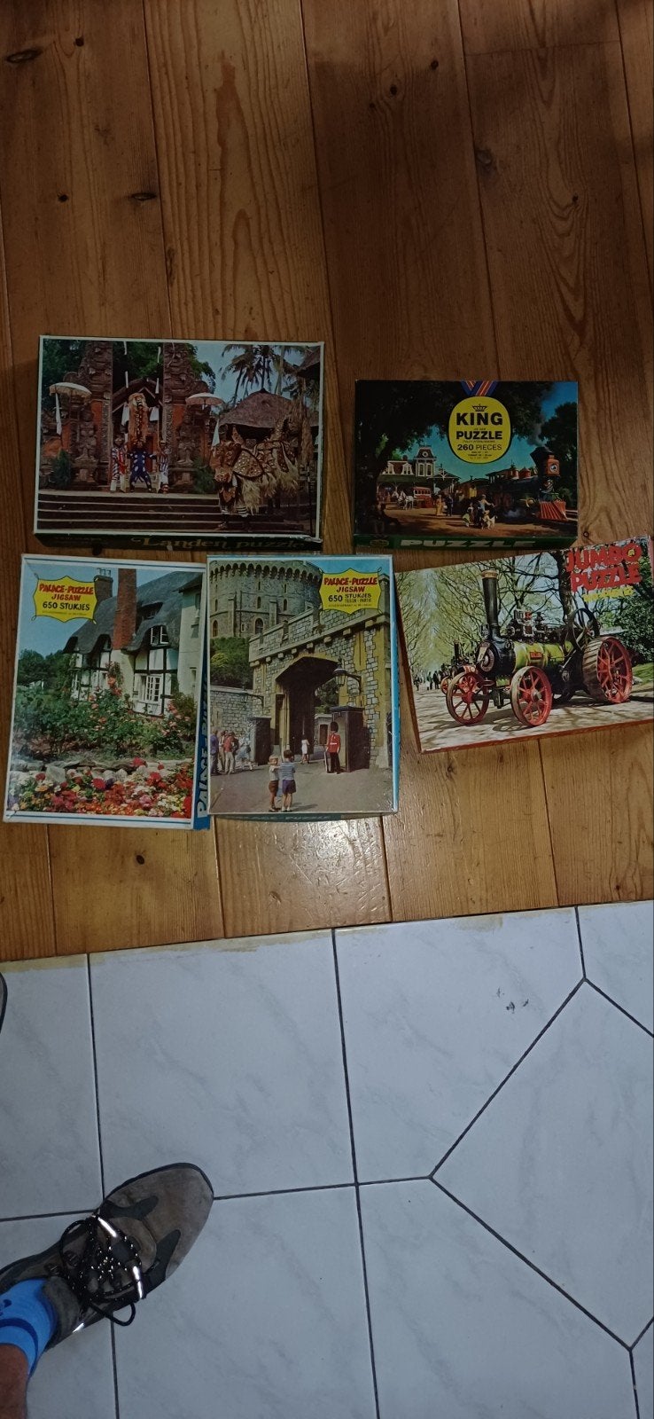 Vintage Legpuzzels: King, Jumbo & Palace - Diverse Stukjes, Hobby en Vrije tijd, Ophalen of Verzenden