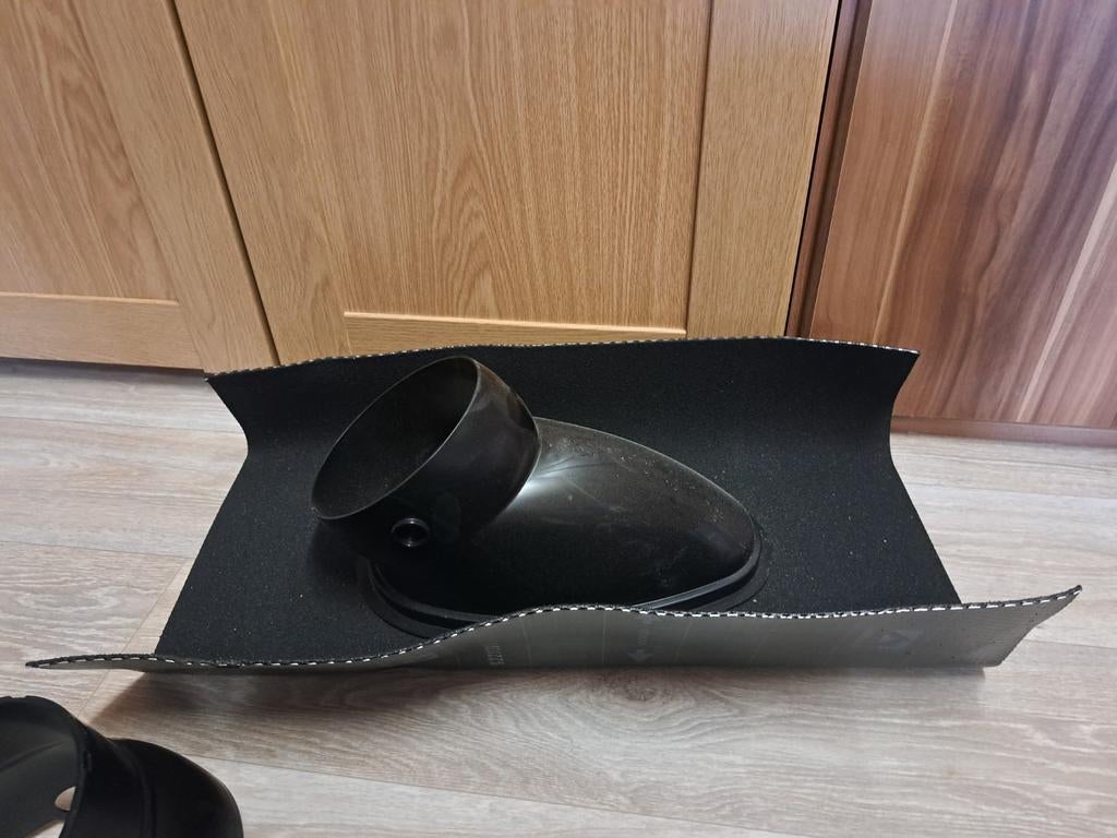 Dakdoorvoer Ubiflex Ø131 15-55 500x600 Zwart, Doe-het-zelf en Verbouw, Dakpannen en Dakbedekking, Ophalen of Verzenden