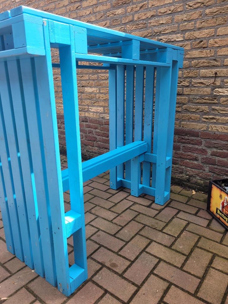 Leuke houten statafels / bar tafels | 120x50x110 cm (LxBxH), Ophalen, Gebruikt, N.v.t., N.v.t.