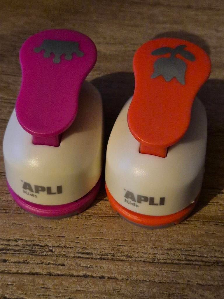 Apli Kids Eva foam ponsen - Kroon en Tulp, Ophalen of Verzenden