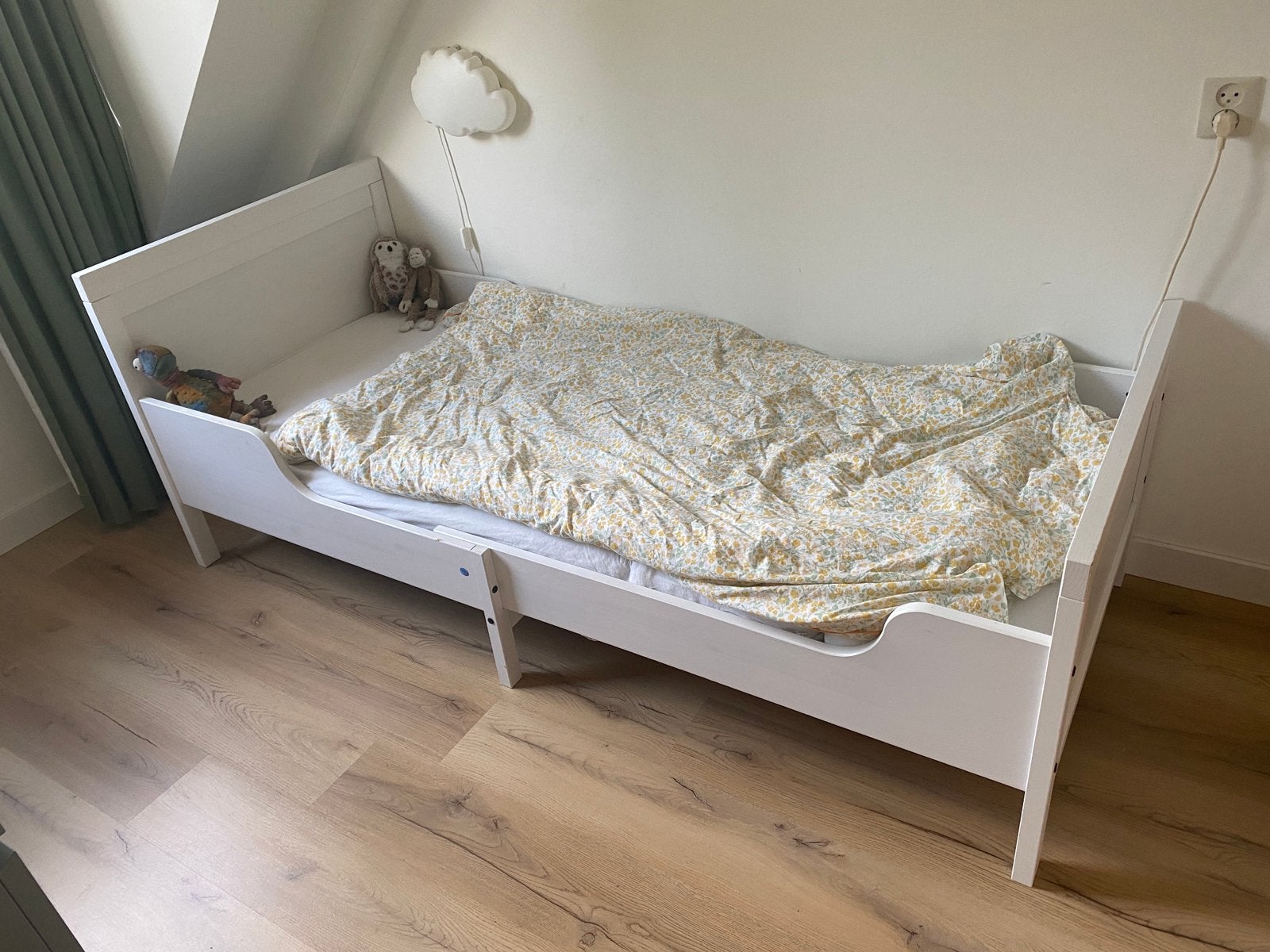Ikea sundvik meegroeibed, 70 tot 85 cm, Zo goed als nieuw, 180 cm of meer, Ophalen