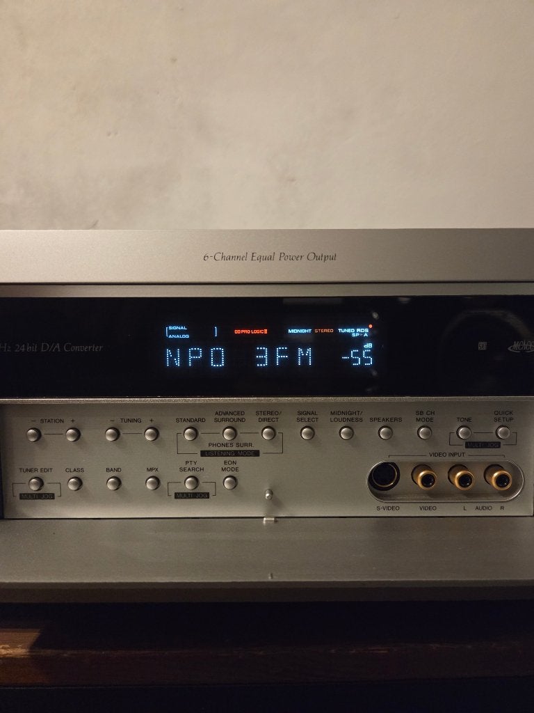 Pioneer VSX-D812 receiver met complete surround set, Ophalen, Losse componenten, Zo goed als nieuw, Pioneer