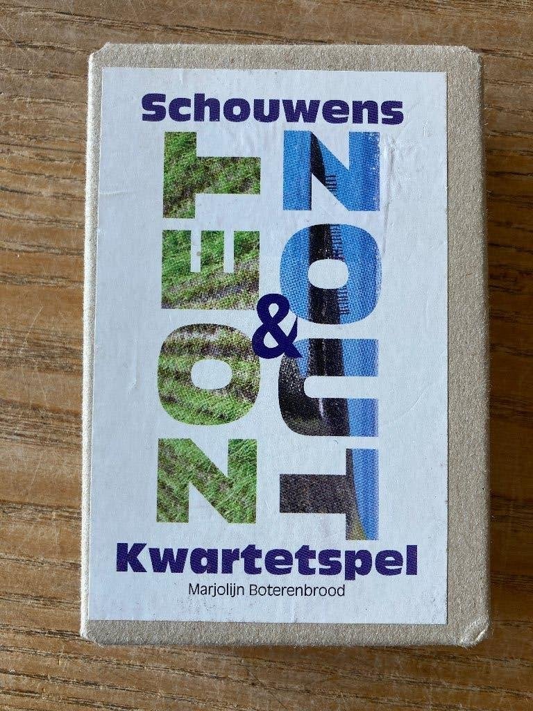 Schouwens Zoet & Zout kwartetspel kwartet, Ophalen of Verzenden, Zo goed als nieuw, Kwartet(ten)