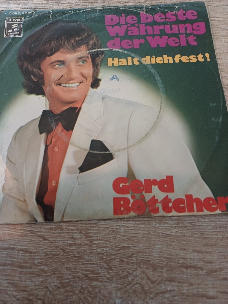 135a Single Gerd Bottcher – Die beste Wahrung, Gebruikt, 7 inch, Overige typen, Schlager