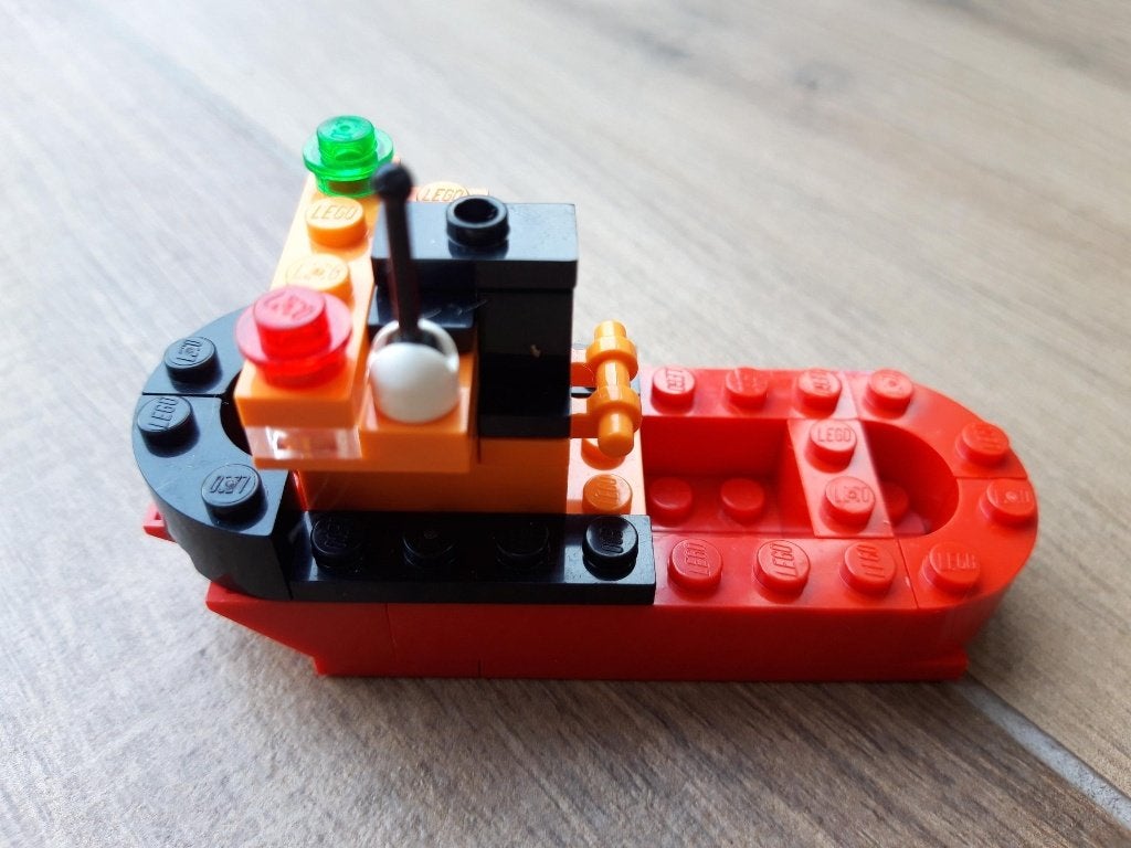 LEGO Tugboat 7911, Ophalen, Overige thema's, Lego, Compleet