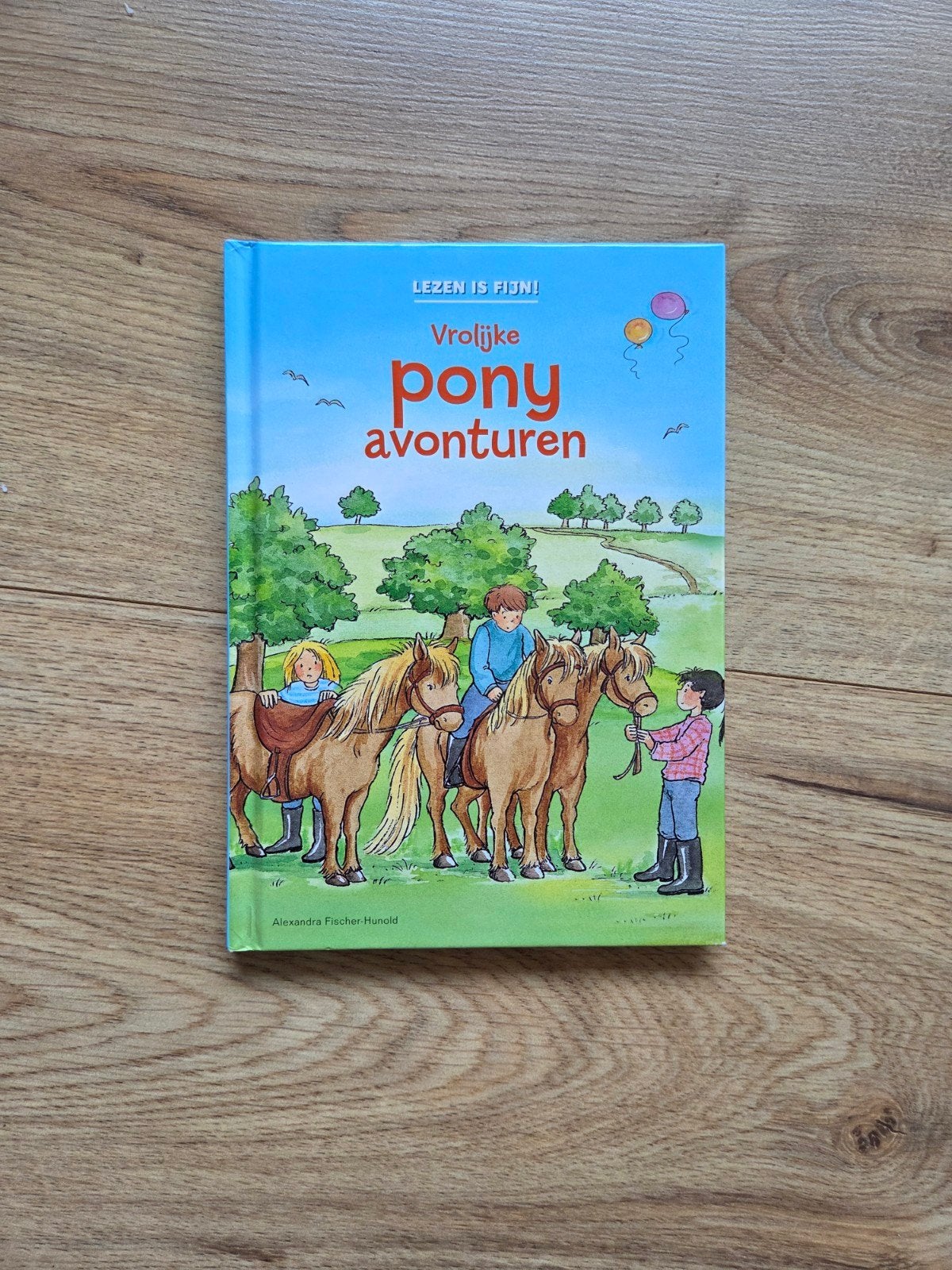 Boek Vrolijke Pony avonturen, Ophalen of Verzenden, Zo goed als nieuw, Alexandre fischer, Fictie algemeen