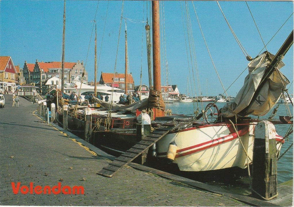 VOLENDAM Haven, Verzenden, 1980 tot heden, Gelopen, Noord-Holland