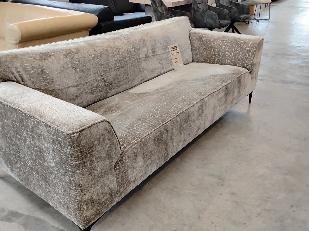 BAENKS (Bayside??) bank 215cm, voor 295=. Second Life W'ga, Ophalen, Driepersoons, Zo goed als nieuw, Rechte bank