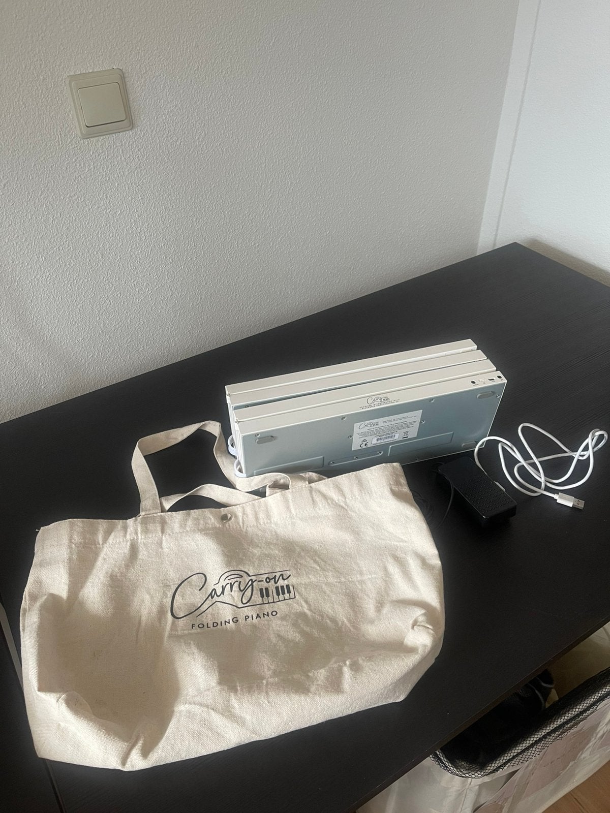 Carry-on folding piano / opvouwbare piano 88 toetsen., Ophalen of Verzenden, Zo goed als nieuw, 88 toetsen, Overige merken