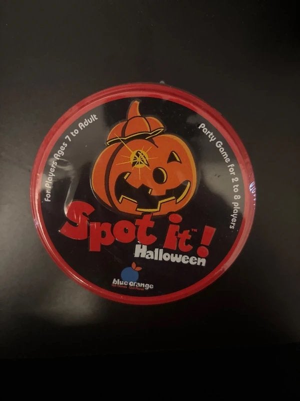 Dobble Spot It! Halloween - Snel en Spookachtig Plezier!, Hobby en Vrije tijd, Drie of vier spelers, Ophalen of Verzenden, Nieuw