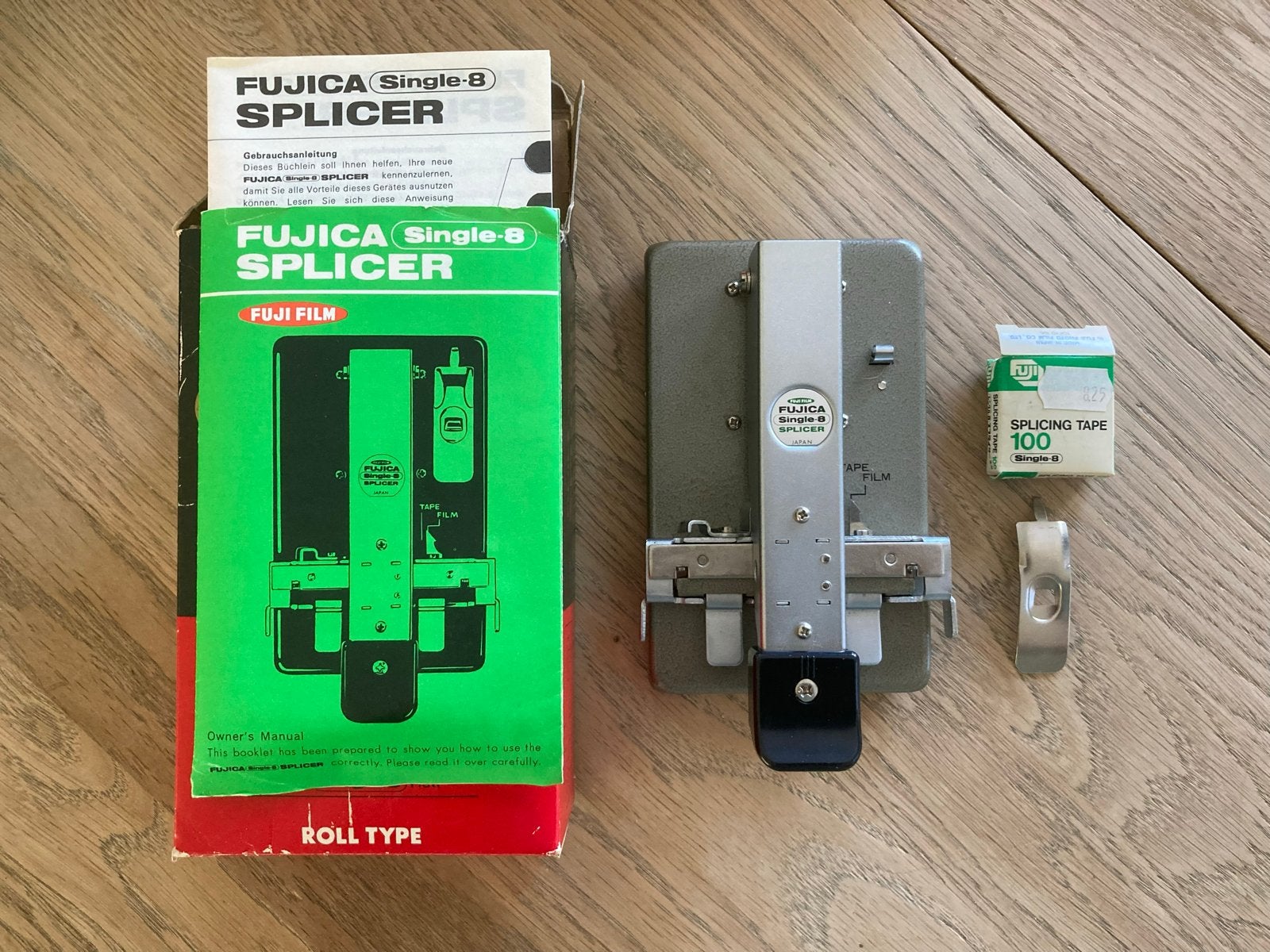 Fujica Single-8 Splicer Plakpers met handleiding, Ophalen, Accessoire