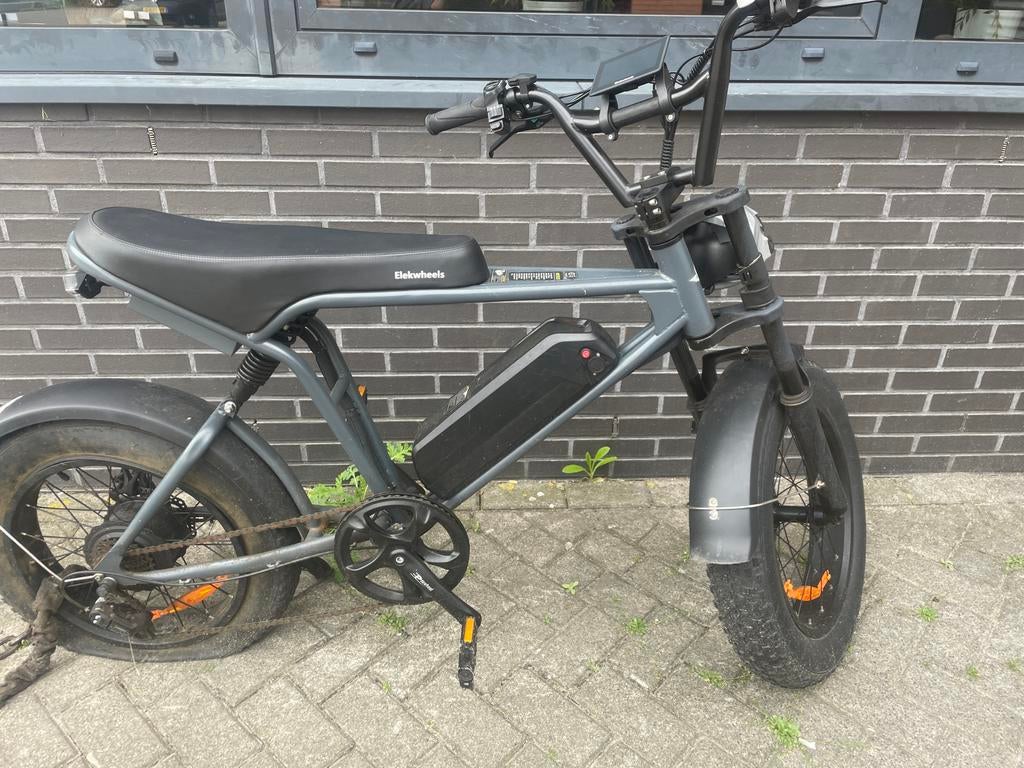 Fatbike Elekwheel V20 - Krachtige fiets met gashendel, Overige merken, Ophalen of Verzenden, Zo goed als nieuw, Minder dan 47 cm