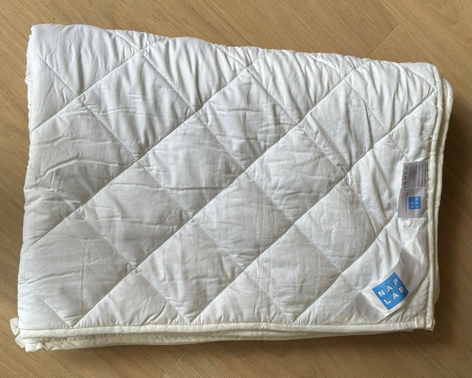 Naplab Verzwaringsdeken 7 kg - Eenpersoons, Ophalen, Eenpersoons, Wit, Deken of Dekbed