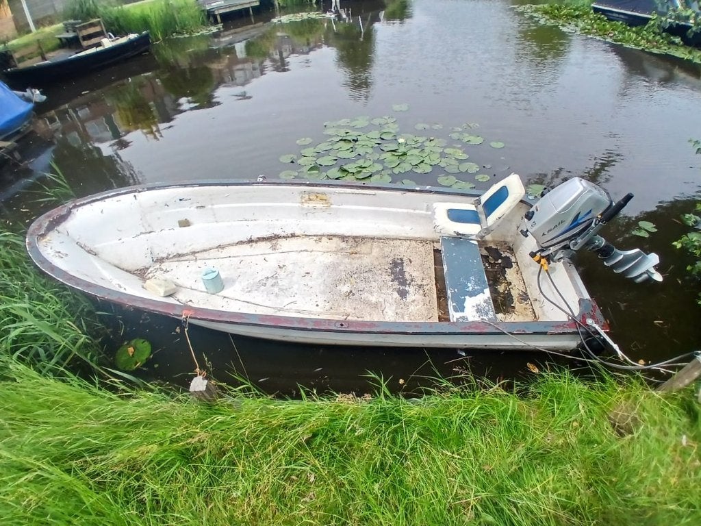 poleyster beun bootje, Ophalen, Gebruikt