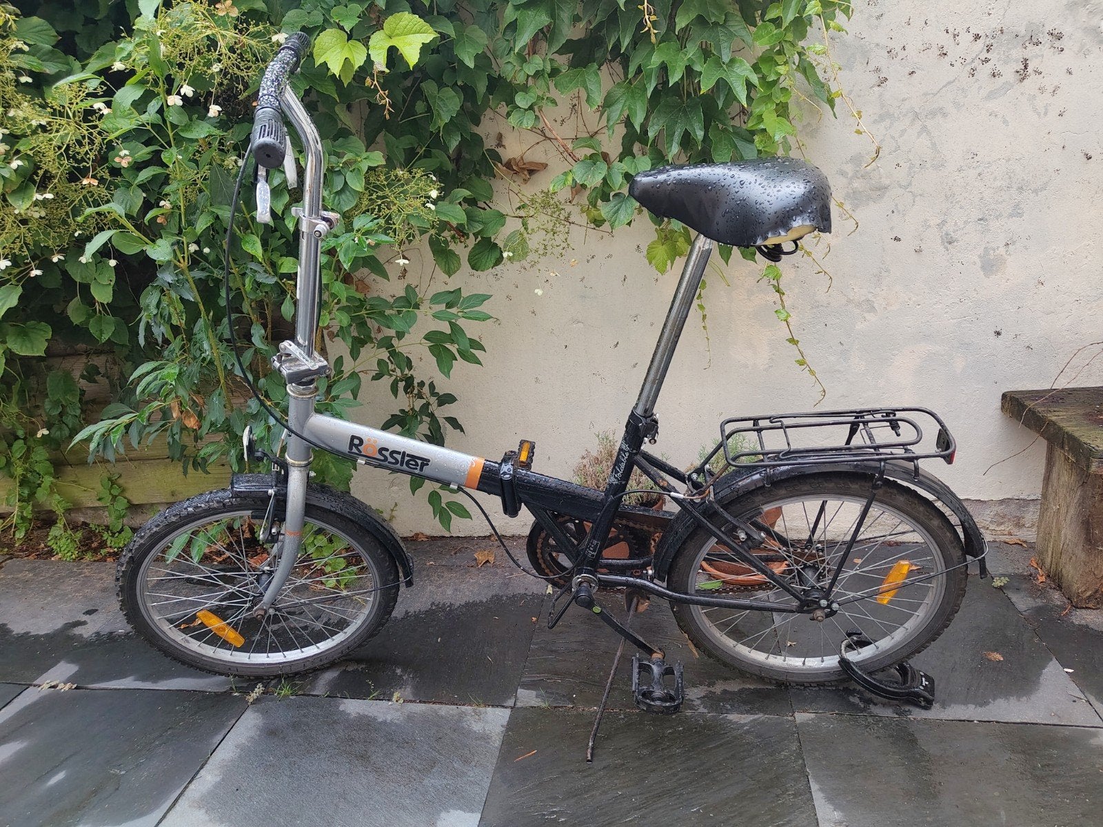 Rössler vouwfiets, geen versnellingen, Overige merken, 20 inch of meer, Gebruikt, Velgrem
