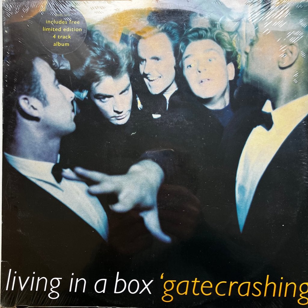 LIV1 Living in a box Gatechrashing 2lp UK89 €7,50 nieuw, Cd's en Dvd's, Vinyl | Pop, LP, Pop, Geseald, Ophalen of Verzenden