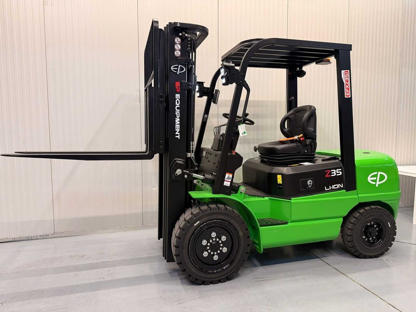 EP EFXZ351-H Vorkheftruck Triplex - Freelift - Sideshift - 2, Elektrisch, Heftruck, EP